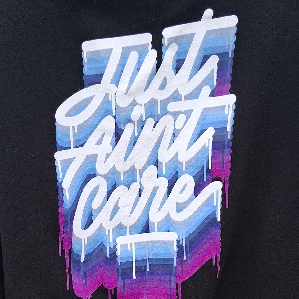 Hoonigan- Just Aint Care Men's 2XL Pullover Hoodie - Picture 3 of 9